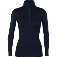 Icebreaker - Women's 260 Tech L/S Half Zip - Merino-ondergoed S, blauw