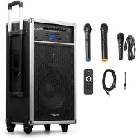 VONYX ST180 mobiele geluidsinstallatie met Bluetooth, CD en USB