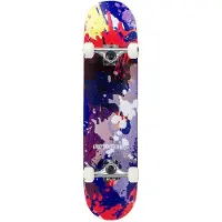 Enuff Skateboards Splat Skateboard Red / Blue 7.75