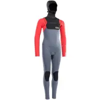 iON Capture 6/5 Mm Junior Wetsuit Met Lange Mouwen En Borst Rits