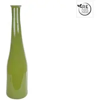 Coppens Vaas Blues glossy groen glas 18x18x80cm |