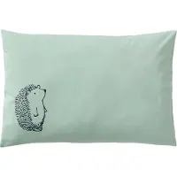 Vertbaudet Kussensloop baby Bio Collection LOVELY NATURE groen/ivoor