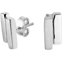 TFT Oorknoppen Zilver Gerhodineerd Mat Glanzend 10.3 mm x 4.7 mm