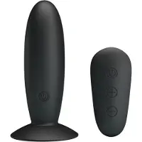 Mr. Play - vibrerende buttplug plus remote 11 cm