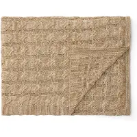 Marc O'Polo Plaid Ainaa Oak Beige-150 x 200 cm