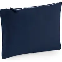 Westford Mill Canvas Accessory Pouch WM530 - Navy - M (22,5 x 16 cm)