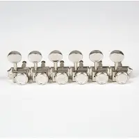 Fame 371OVM Locking Tuners 6L Chrome - Stemmechaniek voor gitaar