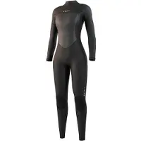 Mystic Brand Flatlock 3/2 Mm Dames Neopreen Wetsuit Met Lange Mouwen En Rugrits