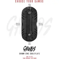 Gawds Uhmw Soulplate Basisplaat Van Inline Skates