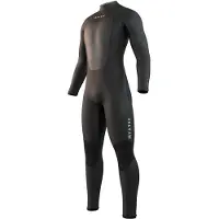 Mystic Brand Flatlock 3/2 Mm Wetsuit Met Lange Mouwen En Rits Op De Rug