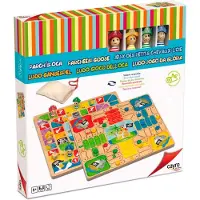 Cayro Parchís/oca Wood Pirates Board Game 29x29 Cm Veelkleurig
