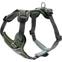 Hunter hondentuig, groen/grijs, 45-56 cm
