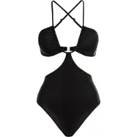 LASCANA Badpak 'Gina' zwart