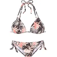 Buffalo Bikini bruin / rosa / zwart / wit