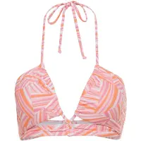 LASCANA Bikinitop oranje / pink / rosa / wit