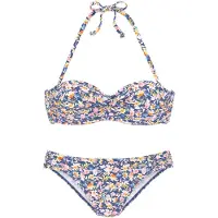 Buffalo Beugelbikini in bandeaumodel met gebloemd design
