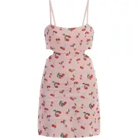 MO Zomerjurk groen / rosa / rood / wit