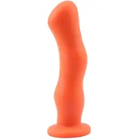 Chisa Toys Curve Burst Liquid Siliconen Vibrator - Oranje