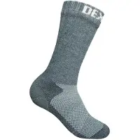 DexShell - Terrain Walking Socks - Outdoor - Waterdichte sokken - Wandelsokken - Thermosokken - Ademend - 100% Waterproof - Grijs - L