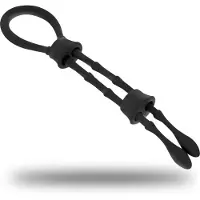 Ohmama Ohma silicone cord-cock en testicles ring 1 St