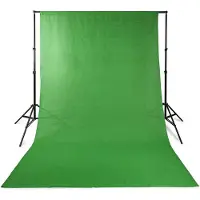 Nedis Achtergronddoek voor Fotostudio | 2,95 x 2,95 m | Groen