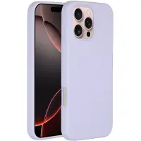Accezz Liquid Silicone Backcover met MagSafe voor de Apple iPhone 16 Pro Max - Paars