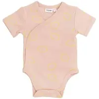 Trixie Baby overslagromper korte mouw Lemon Squash