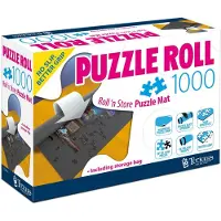 Tucker's Fun Factory Oprolbare Puzzelmat 1000 stukjes (Roll 'n Store Puzzle Mat) - Neopreen (No Slip, Better Grip) + Velcro -
