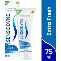 Sensodyne Extra Fresh Gel tandpasta voor gevoelige tanden 75 ml - Voordeelverpakking 12 stuks