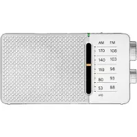 Sangean SR-36 - FM Radio - Draagbare Radio met AM en FM - Wit