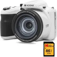 Kodak Pixpro AZ425 - Compactcamera - Wit - + 32GB geheugenkaart
