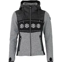 Mountain Peak Gevoerde hoodie met rits voor dames