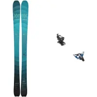 Völkl - Toerski packs - Toerski Pack Rise Above 88 W 2024 voor Dames van Hout - Blauw