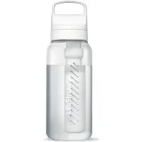 LifeStraw - Go 1-Liter - Drinkfles 1 l, wit/grijs