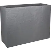 Eda Volcania Loft L plantenbak kiezelgrijs 46L