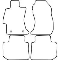 TCP Automatten | Mattenset Subaru XV - 2013 - 2017