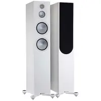 Monitor Audio Vloerstaande luidspreker Silver 300 7G Satijn Wit - Verkocht per stuk