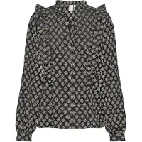 ONLY Female Shirts En Tops Onllusia Life Ls V-neck Top Wvn Cs 15331751