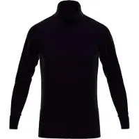 Ceceba Thermo Sport Unisex Ondershirt met col - Zwart
