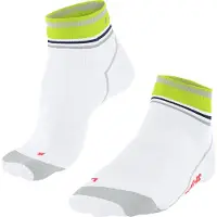 Falke BC Impulse Short lichte padding functioneel materiaal fietssokken unisex wit - maat 37-38