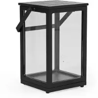 Brafab Belfort kaarsenhouder Zwart H43 cm