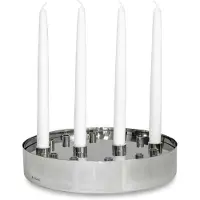 Klong Jubel adventskandelaar Silver