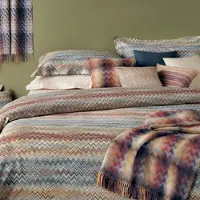 Missoni Dekbedovertrek John Black Multicolor Katoen-260 x 240 / 220 cm