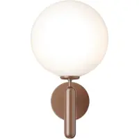 Nuura Miira Outdoor Wandlamp Dark Bronze|Opal White