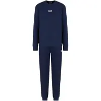 Emporio Armani Heren Core Identity marineblauw trainingsbroek van katoenmix (S), Casual, Sportief, Meerdere sporten 8NPV66_PJVTZ