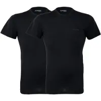 Campri Basic Thermo T-shirt Heren (2-pack) Zwart L
