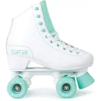 SFR Figure Quad Rolschaatsen Junior Wit - Mintgroen 35 1/2