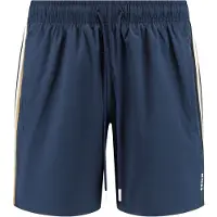 BOSS Zwemshorts 'Iconic' beige / donkerblauw / zwart / wit