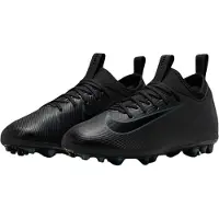 Nike Jr. Mercurial Vapor 16 Academy low top voetbalschoenen voor kleuters/kids (kunstgras) - Zwart | Maat