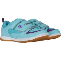 Brabo Indoor Hockeyschoen Junior Mint Groen - Paars 29